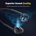 Earbuds Headphones with Microphone Pack of 5, Noise Isolating Wired Earbuds, Earphones with Powerful Heavy Bass Stereo, Compatible with Android, iPhone, iPad, Laptops, MP3 and Most 3.5mm Interface